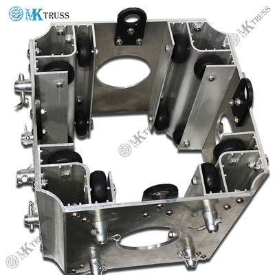 Square Circle Arch Triangle Ladder Truss Alu Sleeve Block for Ground Support Tower System