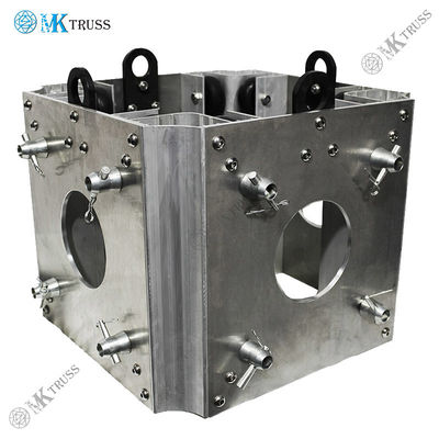 Square Circle Arch Triangle Ladder Truss Alu Sleeve Block for Ground Support Tower System