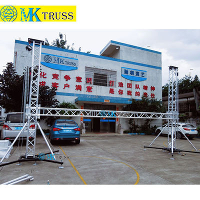 Square Circle Arch Triangle Ladder Truss Alu Sleeve Block for Ground Support Tower System