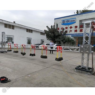Square Circle Arch Triangle Ladder Truss Alu Sleeve Block for Ground Support Tower System